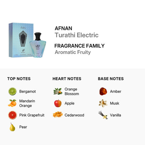 Afnan Turathi Electric 3.4 EDP